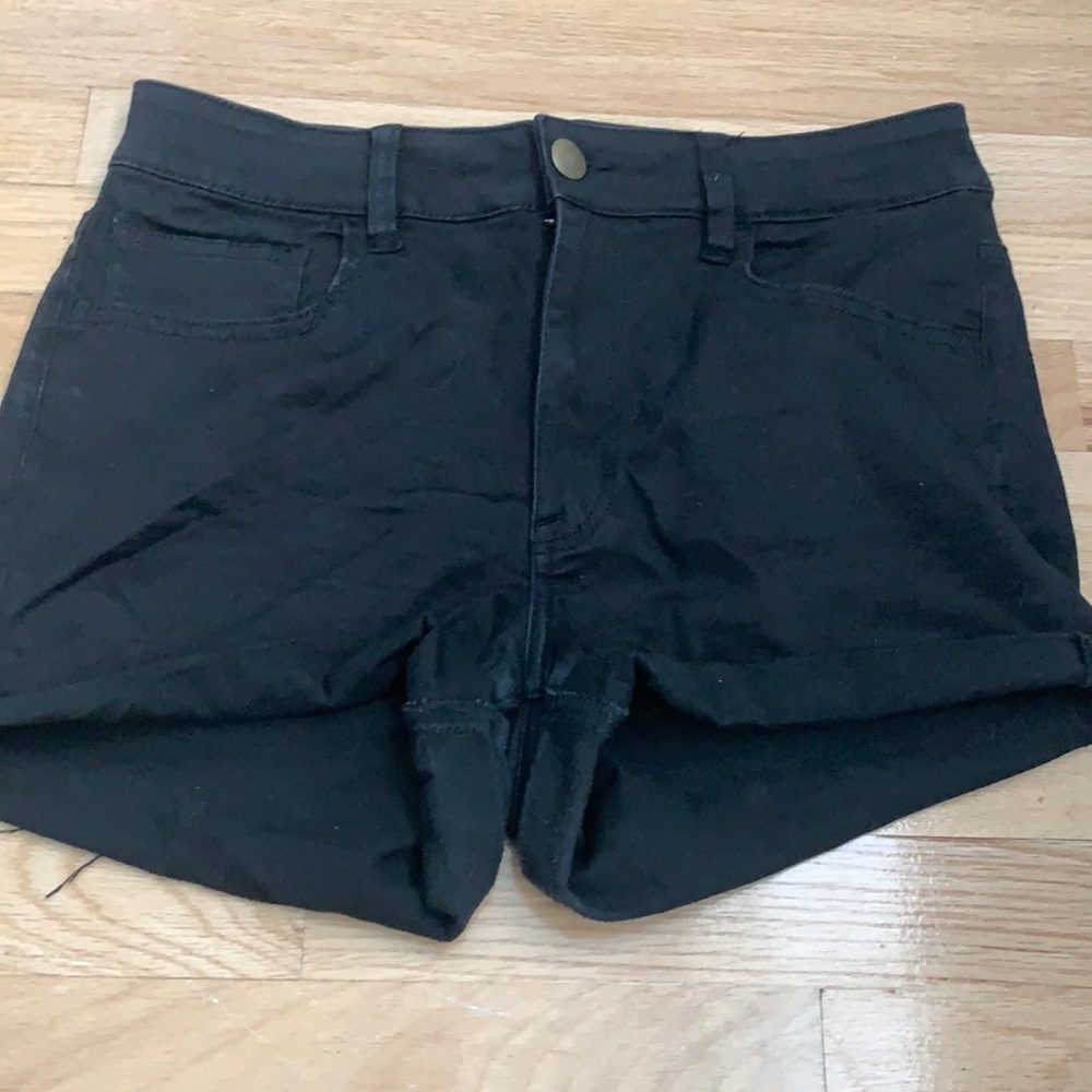 American Eagle black shorts